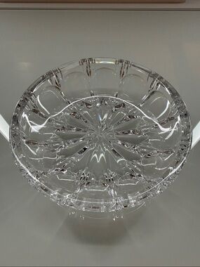 Source Unknown Clear crystal jewelry dish